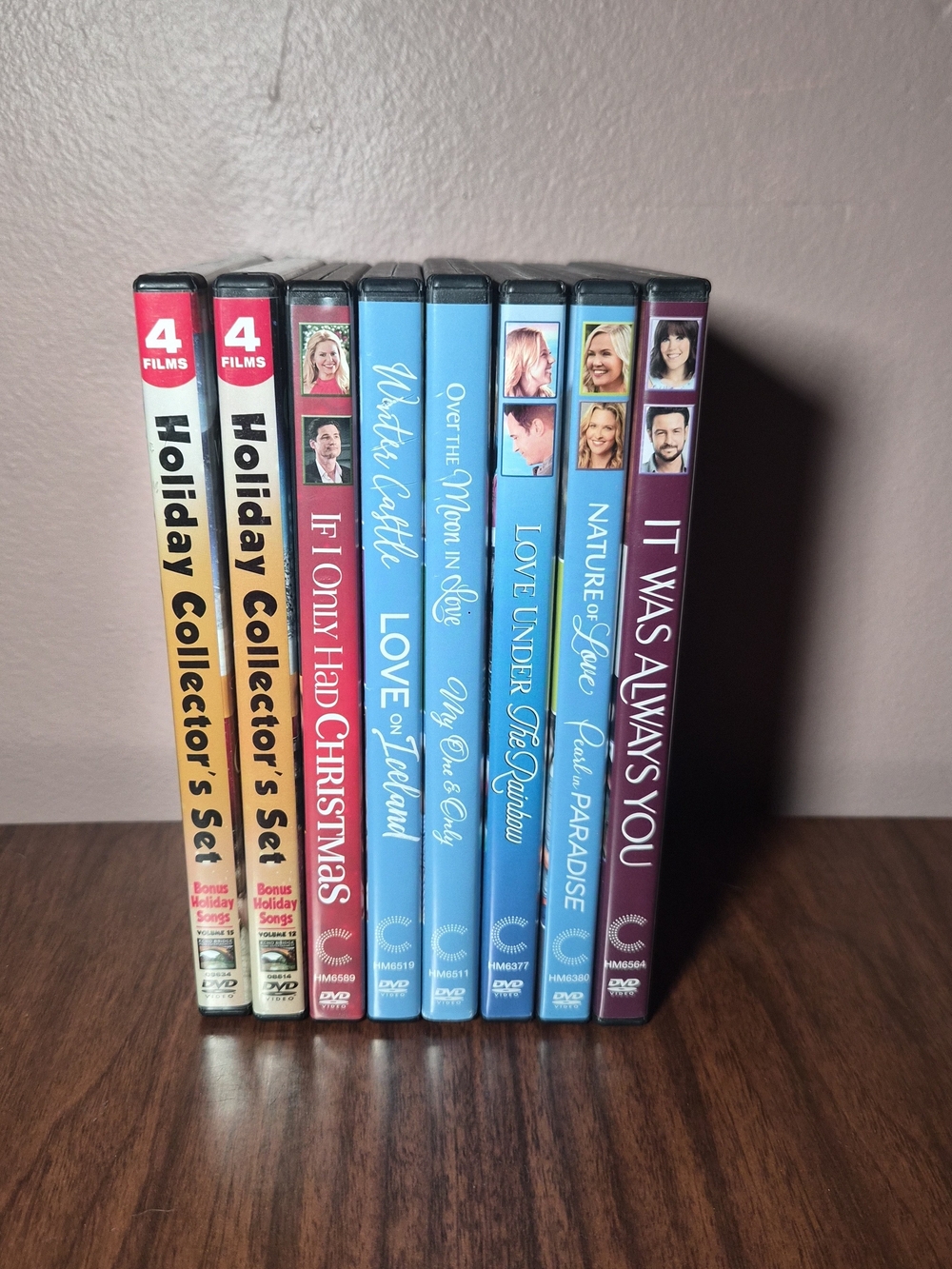 Hallmark Movie and Holiday Movie Bundle Lot Collection Love Under The Rainbow ✨️
